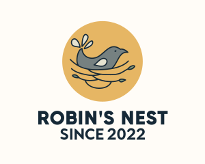 Bird Nest Veterinary  logo design