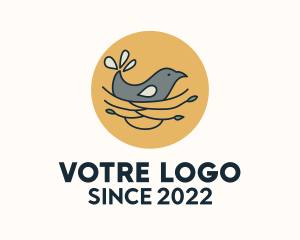 Nest - Bird Nest Veterinary logo design