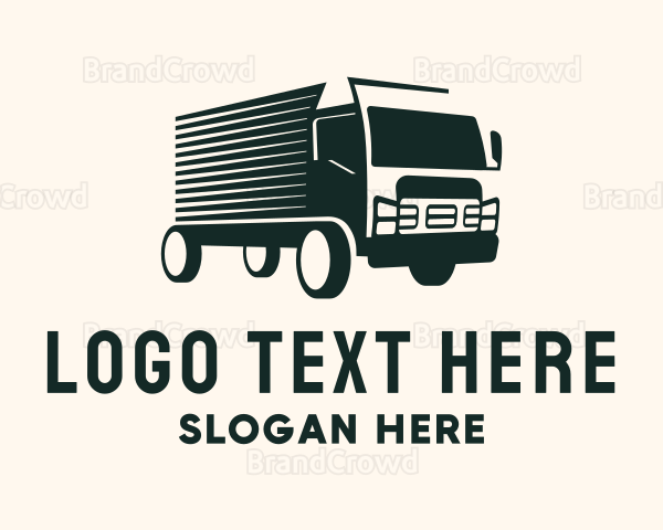 Fast Truck Courier Logo