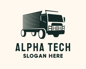 Fast Truck Courier logo design