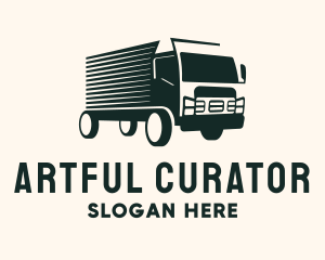 Fast Truck Courier logo design