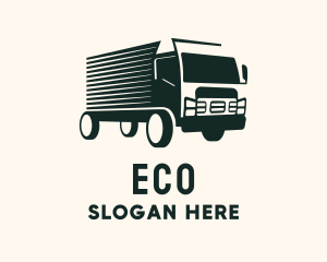 Fast Truck Courier logo design