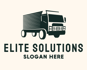 Fast Truck Courier logo design