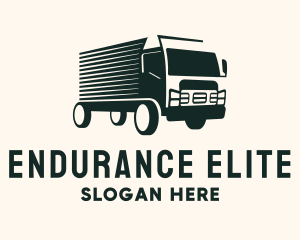 Fast Truck Courier logo design