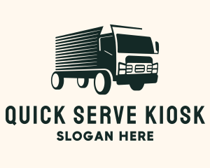 Fast Truck Courier logo design