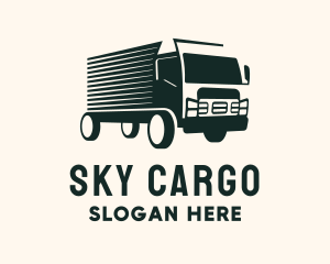 Fast Truck Courier logo design