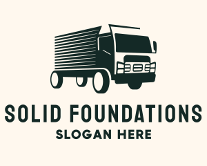 Freight - Fast Truck Courier logo design