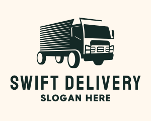 Fast Truck Courier logo design