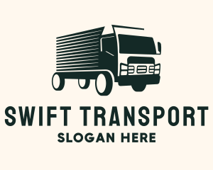 Fast Truck Courier logo design