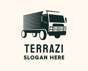 Fast Truck Courier logo design