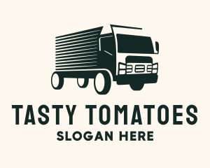 Fast Truck Courier logo design