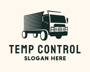 Fast Truck Courier logo design