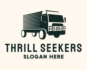 Fast Truck Courier logo design