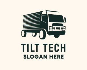 Fast Truck Courier logo design