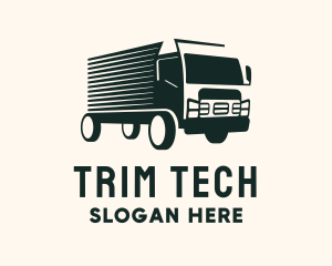 Fast Truck Courier logo design