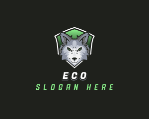 Hound - Wolf Animal Gamer logo design