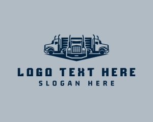 Vehicle - Delivery Truck Fleet logo design