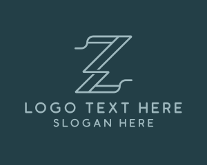 Letter Z - Fast Express Delivery logo design