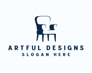 Furniture Chair Interior Design logo design