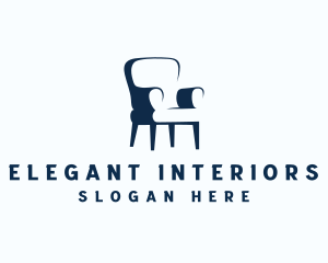 Furniture Chair Interior Design logo design