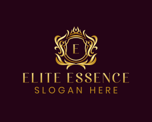 Elegant Shield Crest logo design