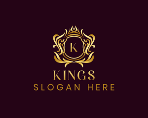 Elegant Shield Crest logo design