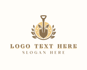 Landscaper - Landscaper Shovel Garden logo design