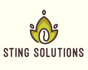 Organic Coffee Bean logo design