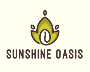 Organic Coffee Bean logo design