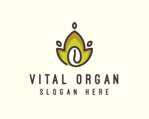 Organic Coffee Bean logo design