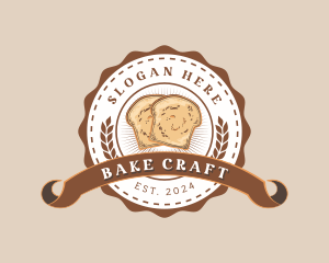 Wheat Bread Pastry logo design