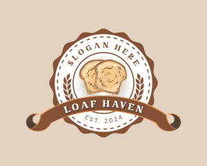 Wheat Bread Pastry logo design