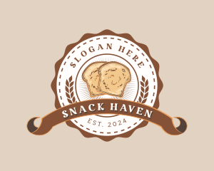 Wheat Bread Pastry logo design