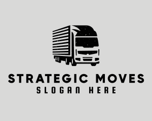 Truck Vehicle Shipment logo design