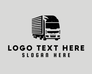 Moving Company - Truck Vehicle Shipment logo design