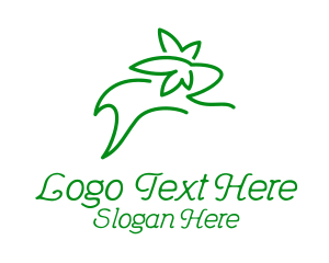 Eco Friendly Rabbit  Logo