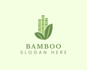 Bamboo Spa Wellness logo design