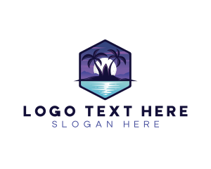 Night Surfing Travel  Logo