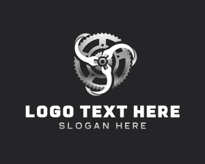 Gear - Mechanic Gear Wrench logo design