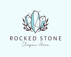 Luxe Precious Stone Gem logo design