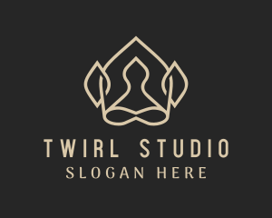 Wellness Yoga Studio logo design