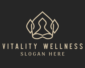 Wellness Yoga Studio logo design