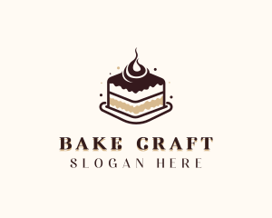 Sweet Tiramisu Cake logo design