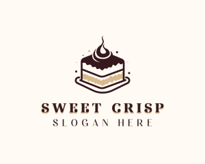 Sweet Tiramisu Cake logo design