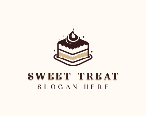 Sweet Tiramisu Cake logo design