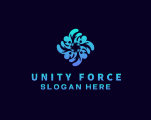 Cooperation - Community People Organization logo design