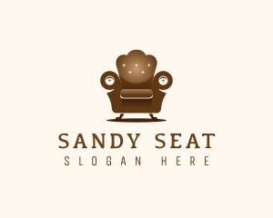 Seat Armchair Furniture logo design