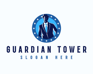 Professional Suit Tie Logo