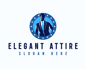 Professional Suit Tie logo design