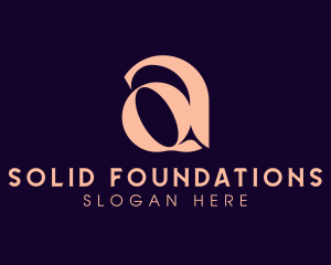 Elegant Letter AQ Monogram Logo